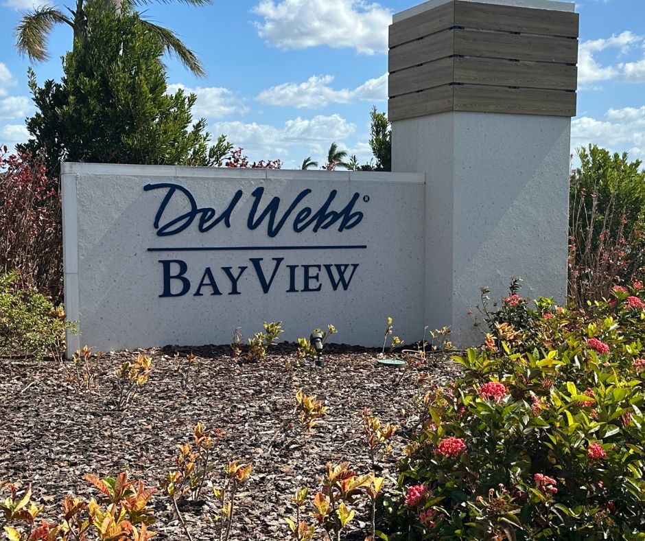 Sign at Del Webb