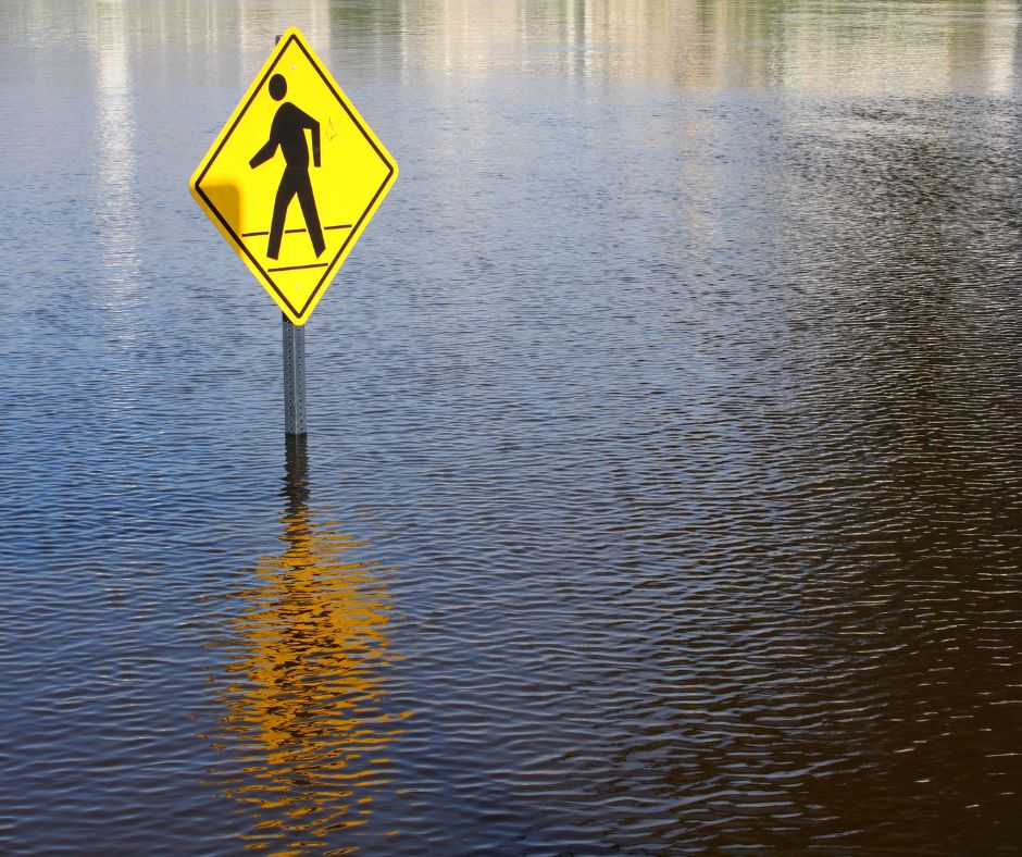 sign flooding 