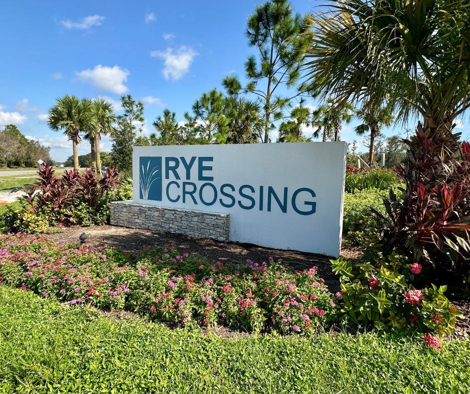 Rye Crossing Sign 