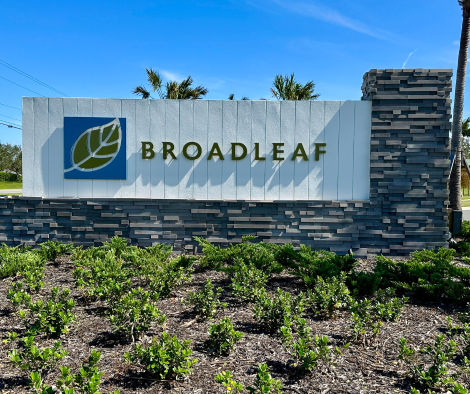 Broadleaf Sign in Parrish, FL 